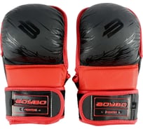 Перчатки мма Boybo wings черно-красные, размер M 4631157307412