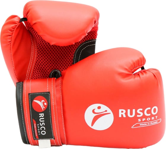Боксерские перчатки Ruscosport rusco sport красные 4680062714808