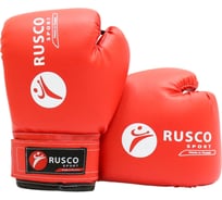 Боксерские перчатки Ruscosport rusco sport красные 4680062715751
