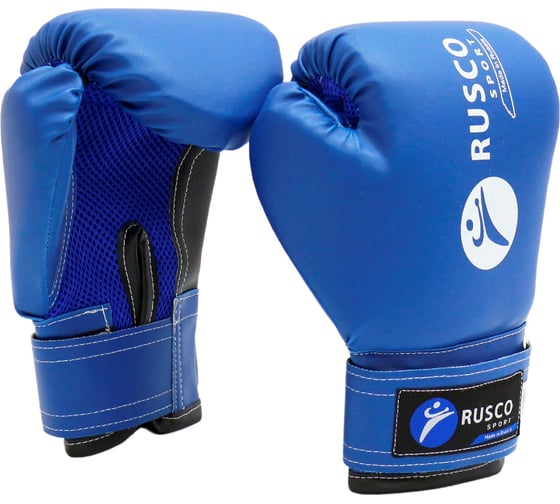 Боксерские перчатки Ruscosport rusco sport синие 4680062714846