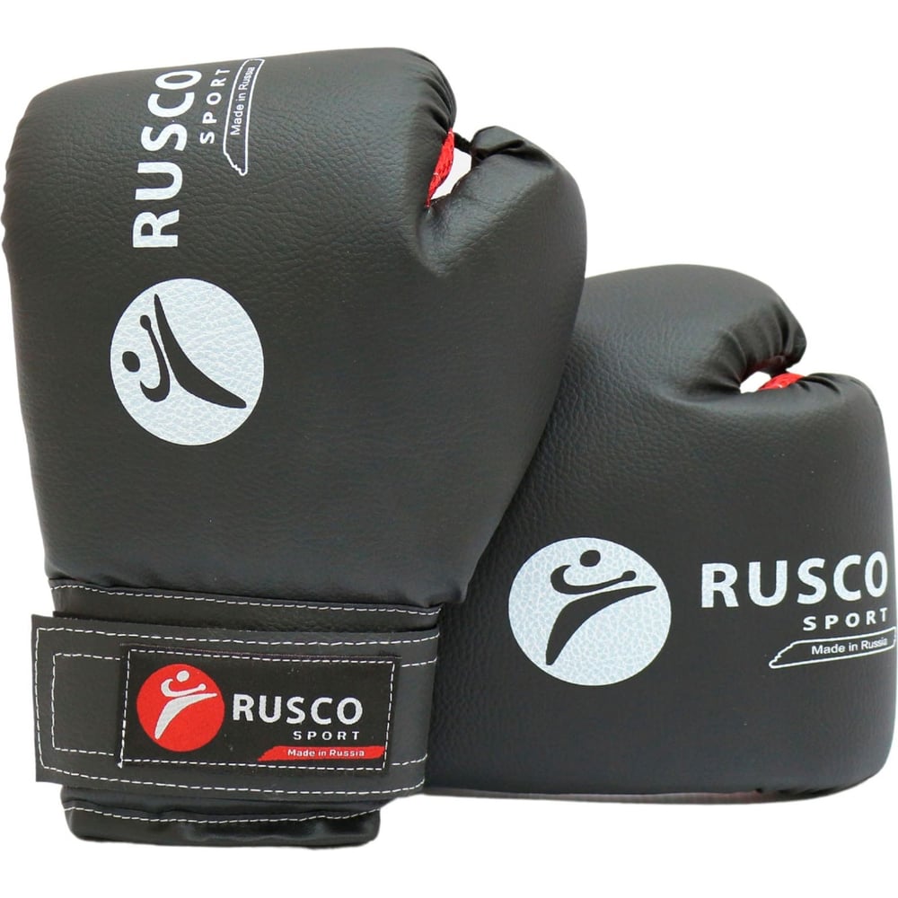 Боксерские перчатки Ruscosport rusco sport черные 4680062715799 ...