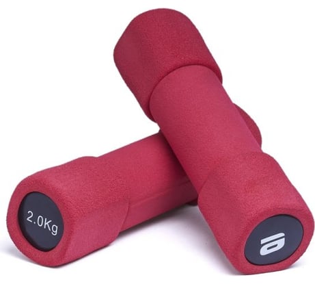 Неопреновые гантели ATEMI AD034 2 кг 00-00004829