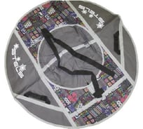 Надувные санки STELS D110см верх ткань 600D с рисунком, без камеры, сн032сн030.110 серые LU089424