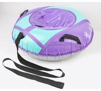 Надувные санки STELS D125см верх тентовая ткань, без камеры, сн040.125 фиолетово-голубые LU098640