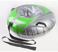 Надувные санки STELS D125см верх тентовая ткань, без камеры, сн040.125 салатово-серые LU093148