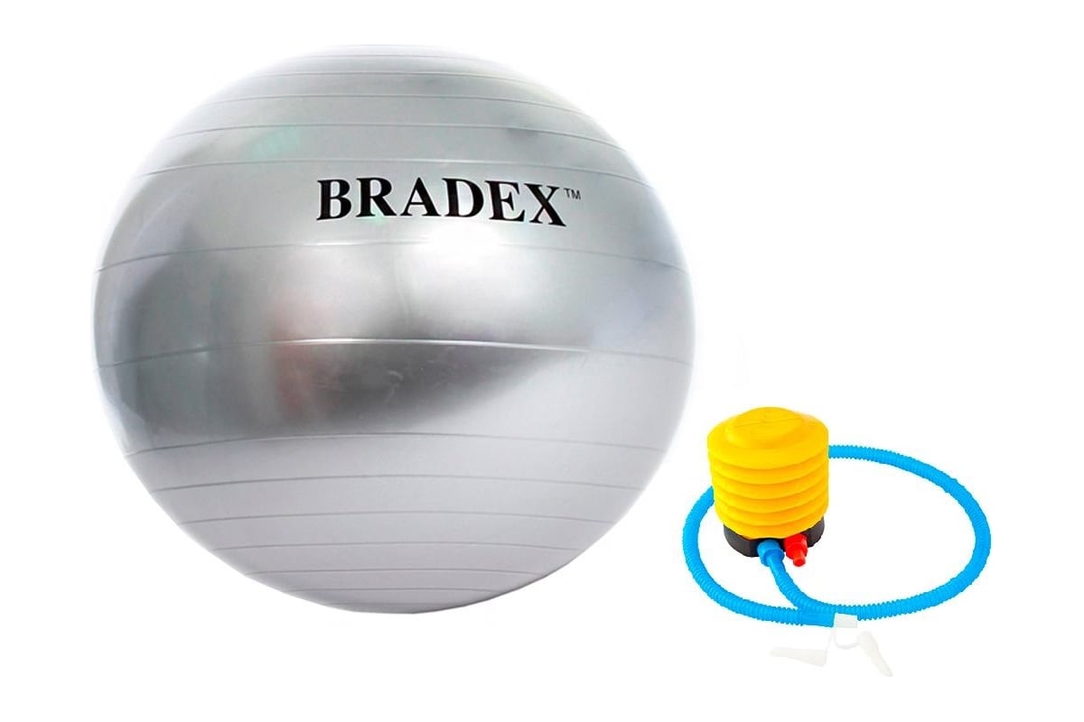 Bradex Мяч для фитнеса Фитбол-65 с насосом