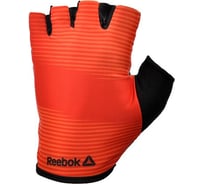 Тренировочные перчатки Reebok без пальцев, красные, размер XL RAGB-11237RD