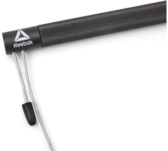 Скакалка Reebok стальной/черный RARP-11082