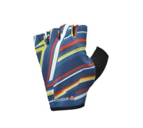 Женские перчатки для фитнеса Reebok без пальцев, цветные, размер M RAGB-12333ST