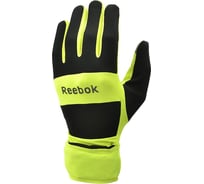 Всепогодные перчатки для бега Reebok размер S RRGL-10132YL
