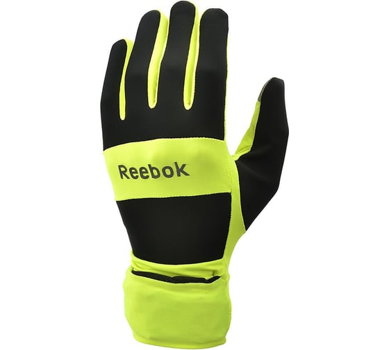 Всепогодные перчатки для бега Reebok размер S RRGL-10132YL 1