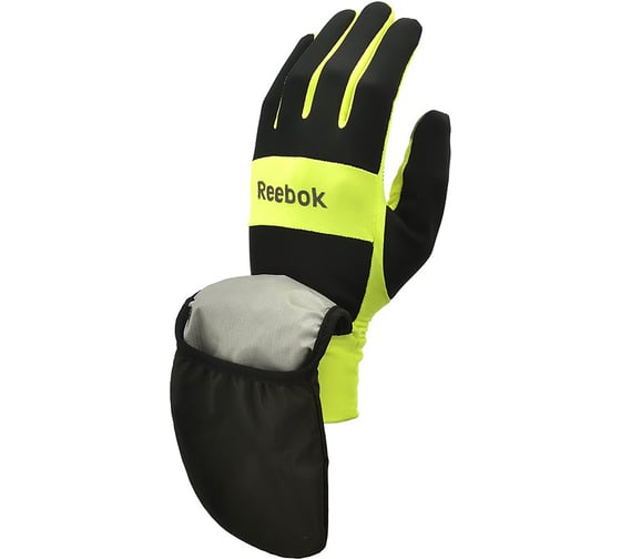 Всепогодные перчатки для бега Reebok размер L RRGL-10134YL