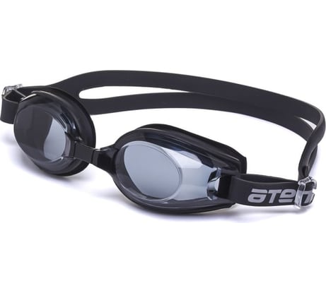Очки для плавания ATEMI силикон, черные M404 00000023837