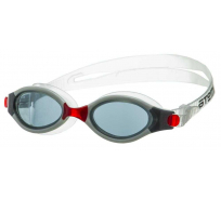 Очки для плавания ATEMI силикон, белые/красные, B501 00000136548