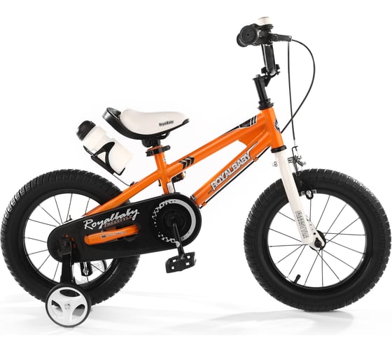 Велосипед Royal Baby Freestyle 16", стальная рама RB16B-6 Оранжевый