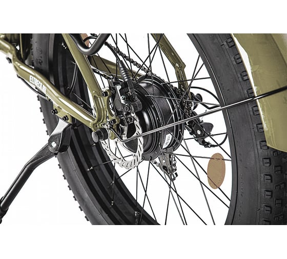 Велогибрид VOLTECO BigCat Dual Next хаки-2662 024311-2662
