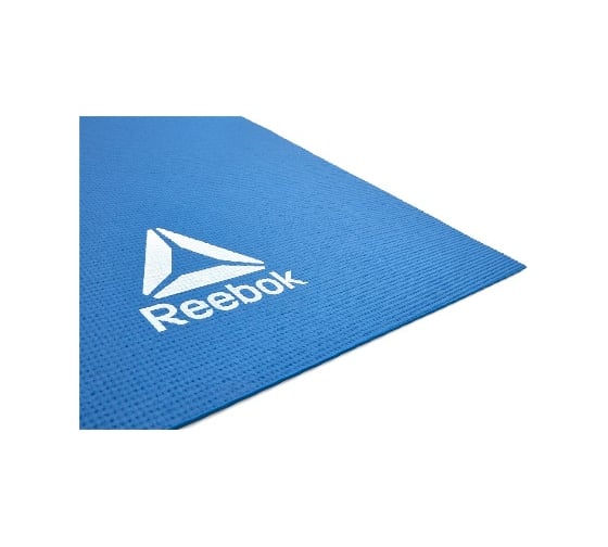 Тренировочный коврик для йоги Reebok синий RAYG-11022BL