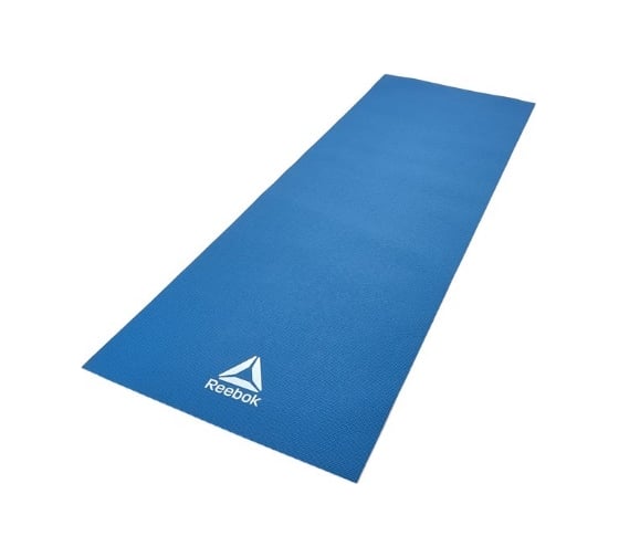 Тренировочный коврик для йоги Reebok синий RAYG-11022BL