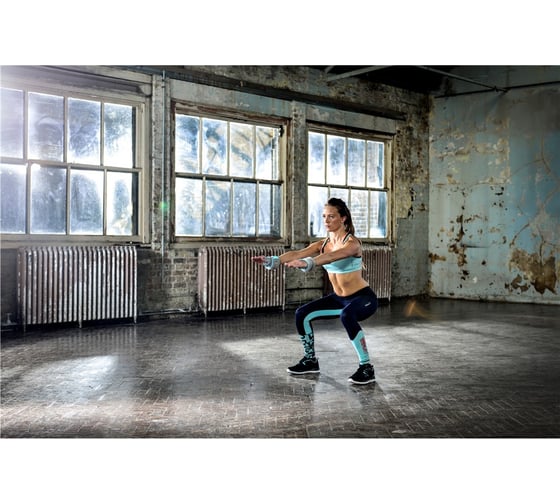 Утяжелители на запястья Reebok Elements 1 кг RAWT-11071BL