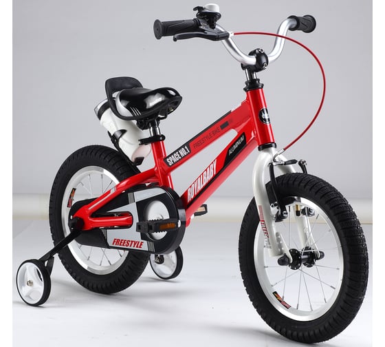 Велосипед Royal Baby Freestyle Space №1 12", алюминиевая рама RB12-17 Красный