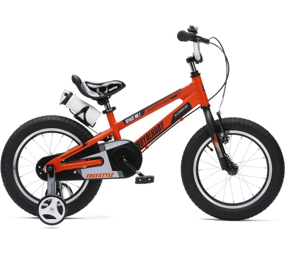 Велосипед Royal Baby Freestyle Space №1 14", алюминиевая рама RB14-17 Оранжевый 1