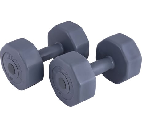 Виниловые гантели ATEMI AD0210, 5 кг, 2 шт 00000096752