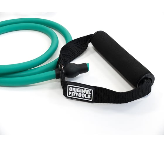 Трубчатый эспандер Original FitTools 6х11х1350 мм FT-RTE-GREEN