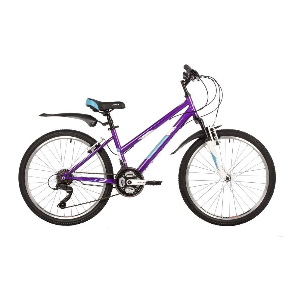 Велосипед FOXX 24" SALSA фиолетовый, сталь, размер 12" 24SHV.SALSA ...