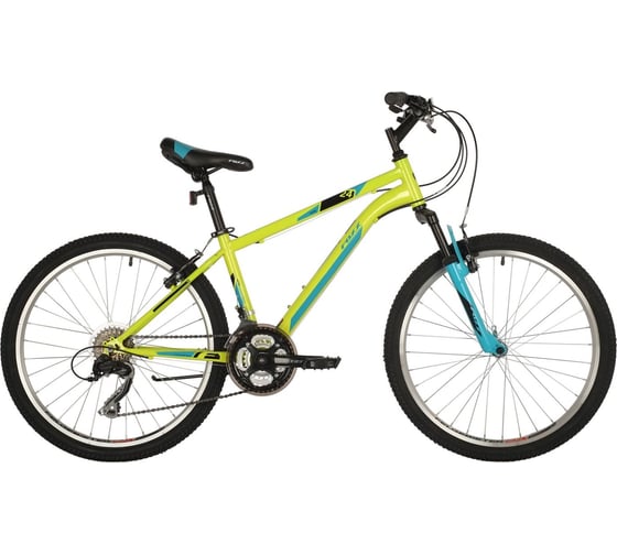 Велосипед FOXX 24" AZTEC зеленый, сталь, размер 12" 24SHV.AZTEC.12GN1 1