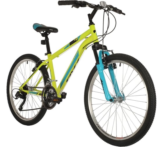 Велосипед FOXX 24" AZTEC зеленый, сталь, размер 12" 24SHV.AZTEC.12GN1