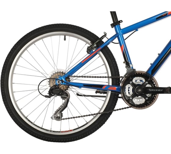 Велосипед FOXX 24" AZTEC синий, сталь, размер 12" 24SHV.AZTEC.12BL1