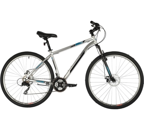 Велосипед FOXX 29" AZTEC серебристый, сталь, размер 18" 29SHV.AZTEC.18SL1 1