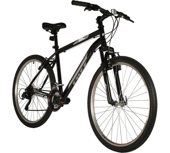 Велосипед FOXX 26" AZTEC черный, сталь, размер 16" 26SHV.AZTEC.16BK1