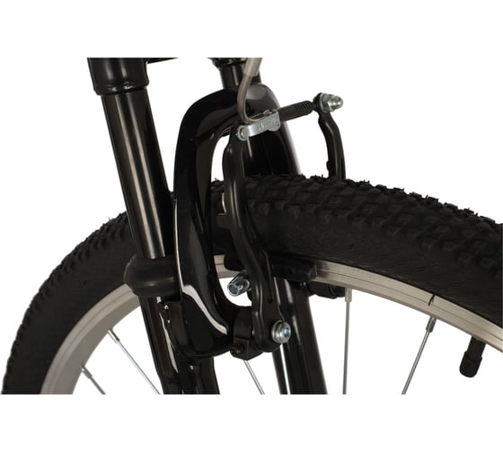 Велосипед FOXX 26" AZTEC черный, сталь, размер 16" 26SHV.AZTEC.16BK1
