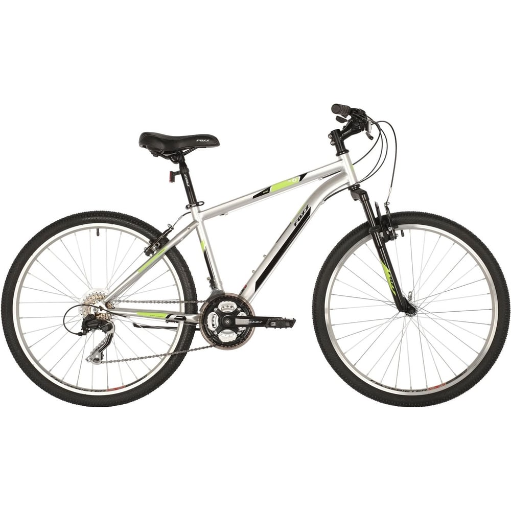 Велосипед FOXX 26" AZTEC серебристый, сталь, размер 14" 26SHV.AZTEC ...