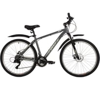 Велосипед FOXX 27.5" AZTEC D серый, сталь, размер 18" 27SHD.AZTECD.18GR2