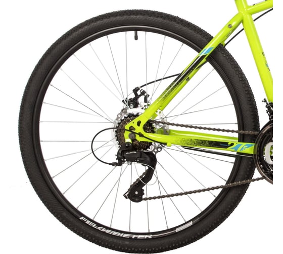 Велосипед FOXX 27.5" AZTEC D зеленый, сталь, размер 16" 27SHD.AZTECD.16GN3
