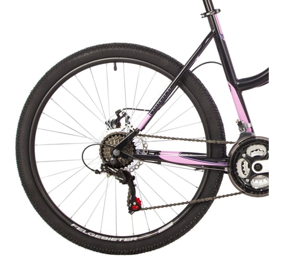 Велосипед FOXX 26" SALSA D черный, сталь, размер 19" 26SHD.SALSAD.19BK3