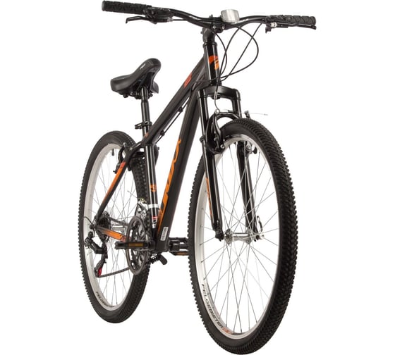 Велосипед FOXX 26" ATLANTIC черный, алюминий, размер 16" 26AHV.ATLAN.16BK2