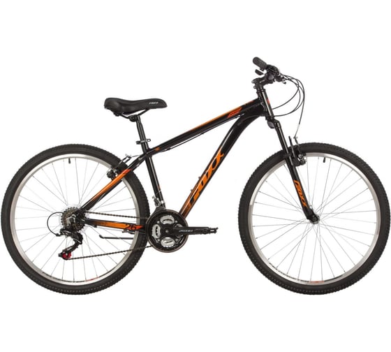 Велосипед FOXX 26" ATLANTIC черный, алюминий, размер 18" 26AHV.ATLAN.18BK2 1