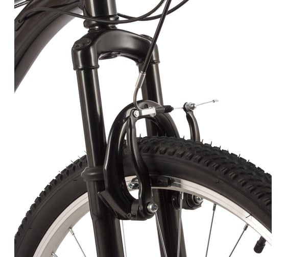 Велосипед FOXX 26" ATLANTIC черный, алюминий, размер 18" 26AHV.ATLAN.18BK2
