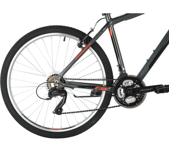 Велосипед FOXX 26" ATLANTIC серый, алюминий, размер 14" 26AHV.ATLAN.14GR1