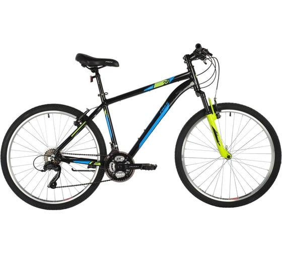 Велосипед FOXX 26" ATLANTIC черный, алюминий, размер 16" 26AHV.ATLAN.16BK1 1