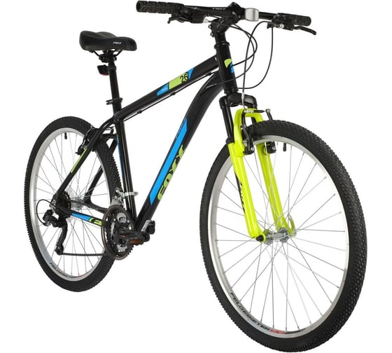 Велосипед FOXX 26" ATLANTIC черный, алюминий, размер 14" 26AHV.ATLAN.14BK1