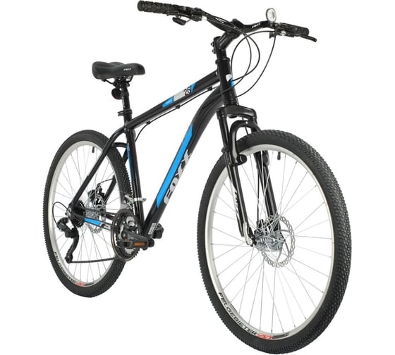 Велосипед FOXX 26" ATLANTIC D черный, алюминий, размер 18" 26AHD.ATLAND.18BK1