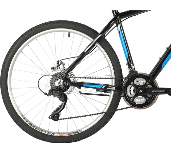 Велосипед FOXX 26" ATLANTIC D черный, алюминий, размер 18" 26AHD.ATLAND.18BK1