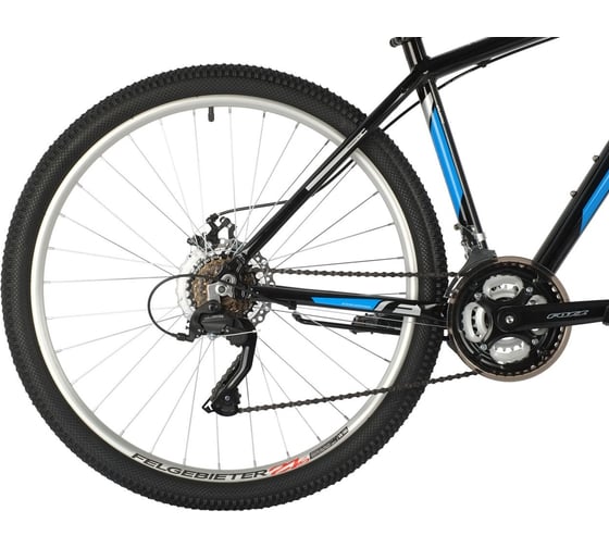 Велосипед FOXX 27.5" ATLANTIC D черный, алюминий, размер 18" 27AHD.ATLAND.18BK1