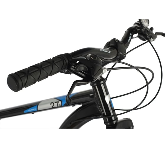 Велосипед FOXX 27.5" ATLANTIC D черный, алюминий, размер 18" 27AHD.ATLAND.18BK1