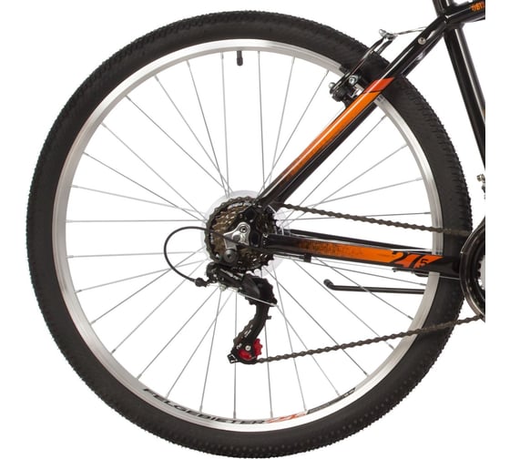 Велосипед FOXX 27.5" ATLANTIC черный, алюминий, размер 20" 27AHV.ATLAN.20BK2