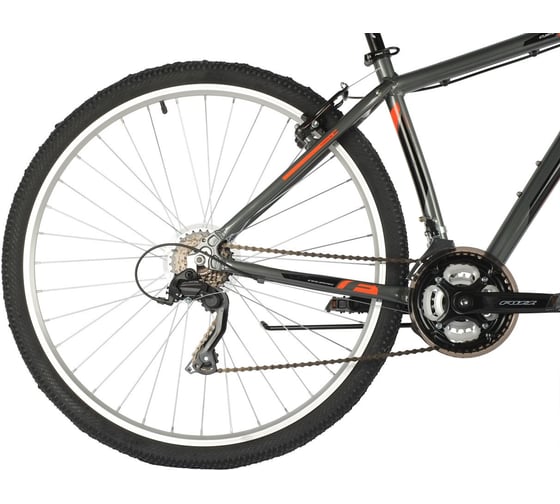 Велосипед FOXX 29" ATLANTIC серый, алюминий, размер 18" 29AHV.ATLAN.18GR1